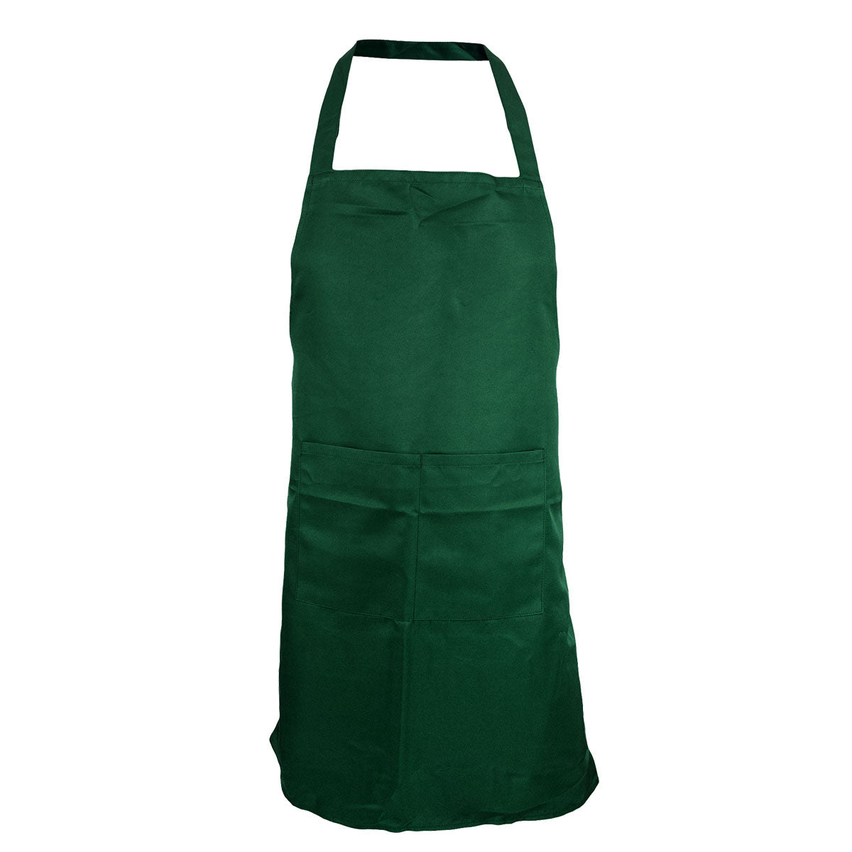 Everyday Polyester Apron in Forest Green