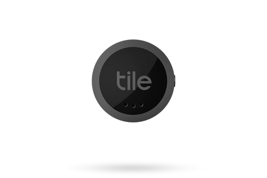 A front-facing image of the Black Tile Sticker