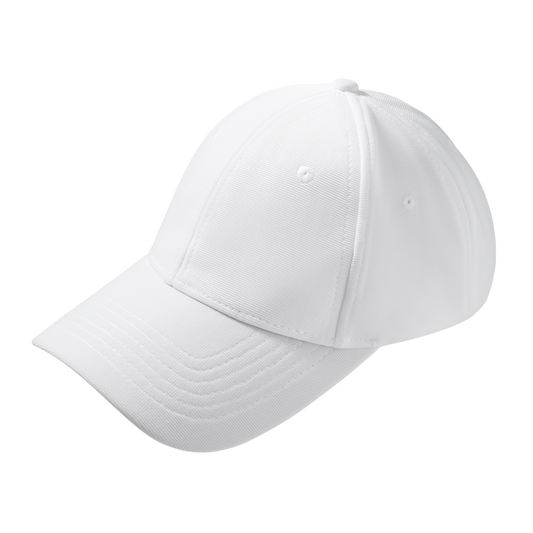 North Harbour Polyester Baseball Cap - White