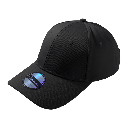 Unbranded premium polyester baseball cap featuring a hologram visor, stylish headwear with adjustable fit and vibrant reflective details.