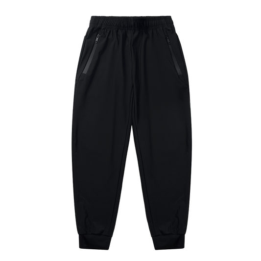 Kids Waterproof Sports Long Pants - Black