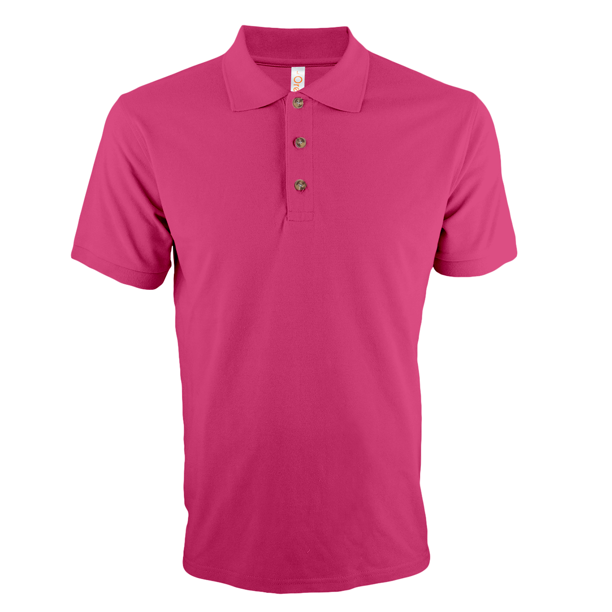Unique corporate wear Magenta honeycomb polo. High visibility and excellent quality for promotional staff outfitting.