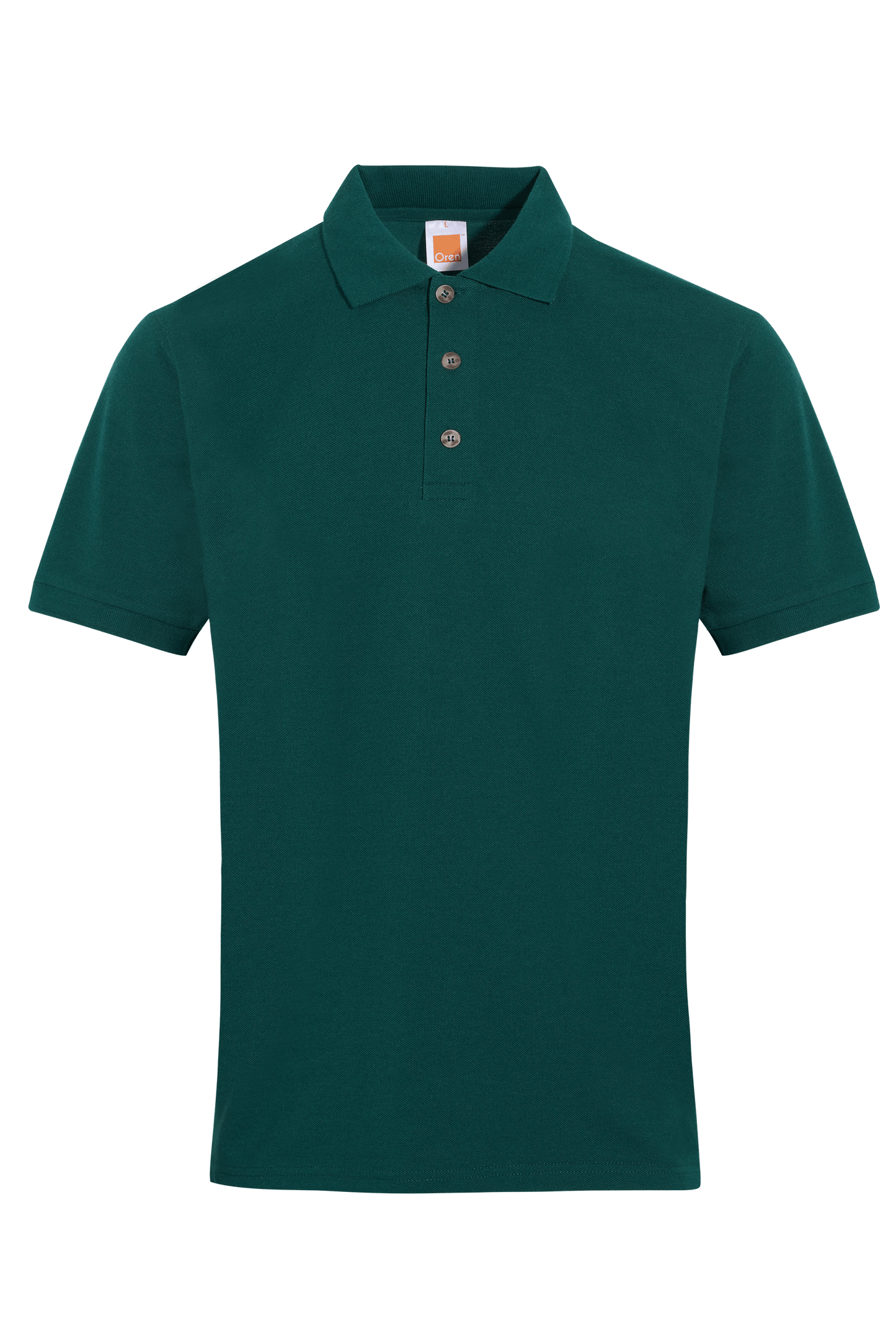 Custom Dark Green honeycomb polo, a sophisticated and premium option for unique corporate gifts and client appreciation.