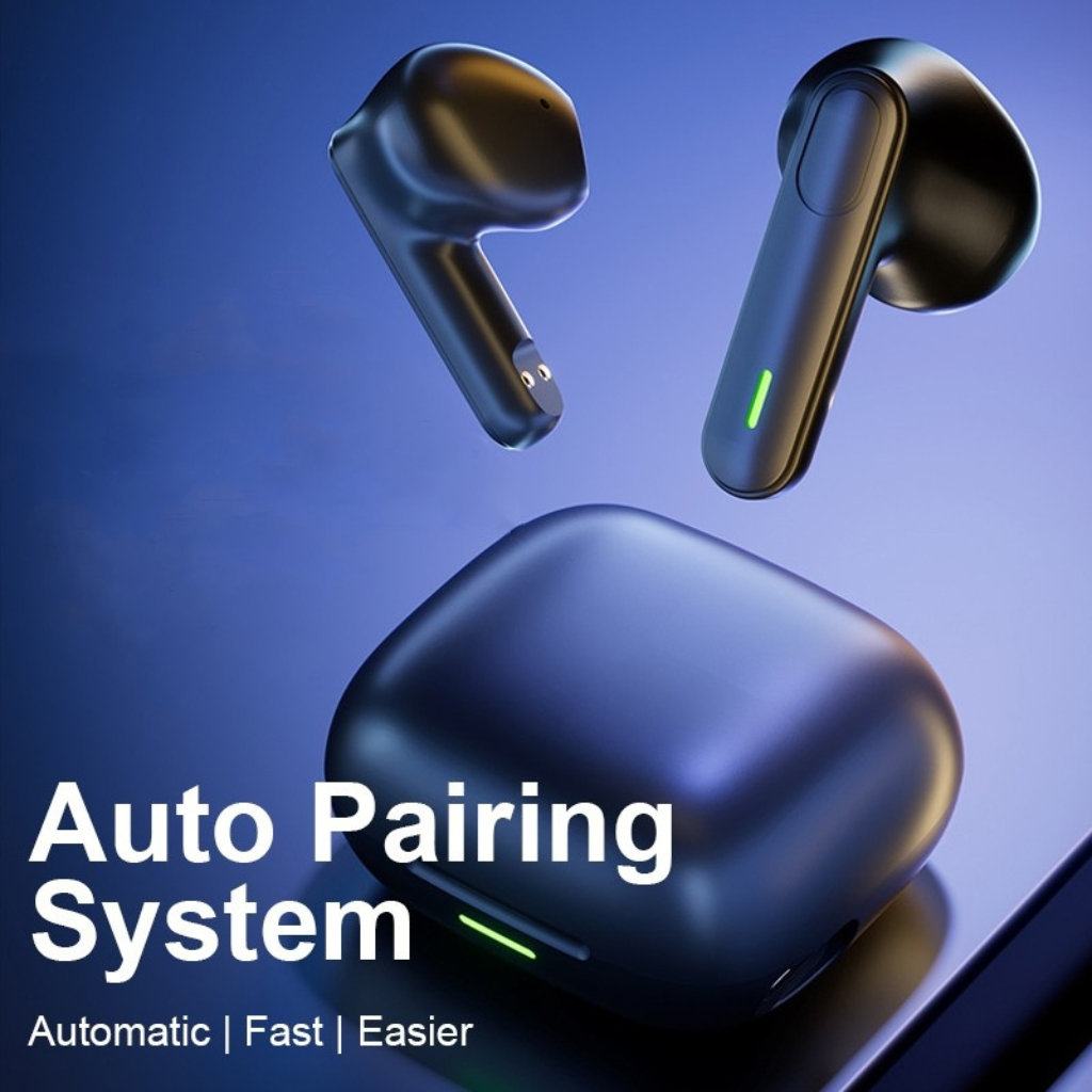 Customizable wireless earphones featuring automatic, fast, and easy pairing, ideal for branded corporate gifts.