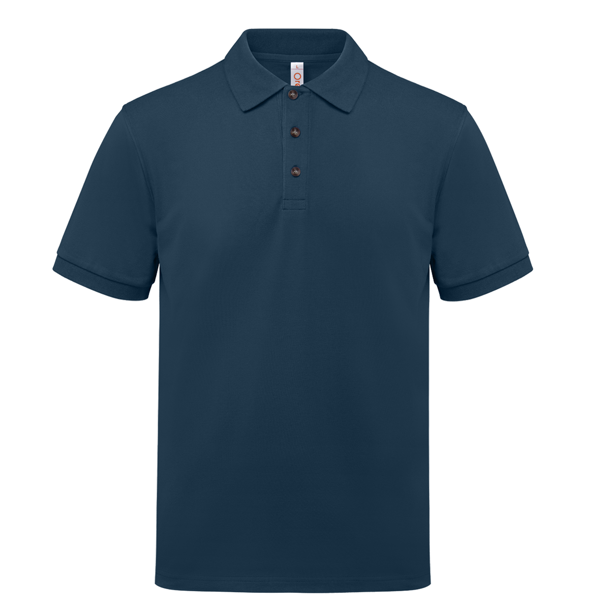 Slate Blue honeycomb polo shirt, excellent custom merchandise for a smart, professional promotional look.