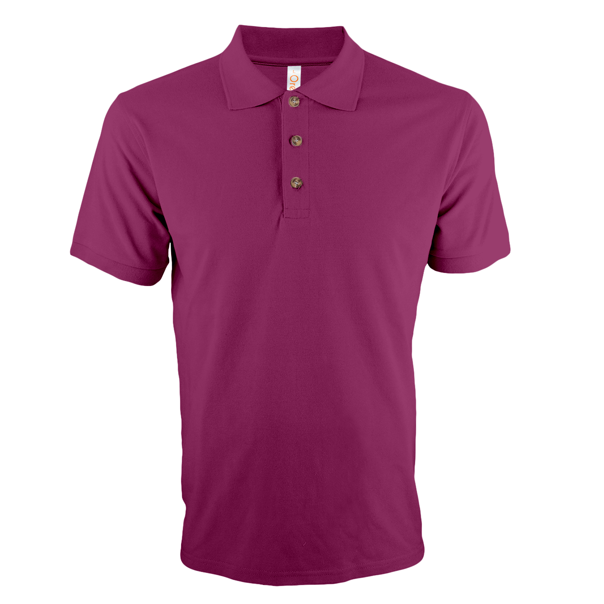 Deep Dark Purple honeycomb polo shirt, a professional and contemporary choice for employee uniform and staff apparel.