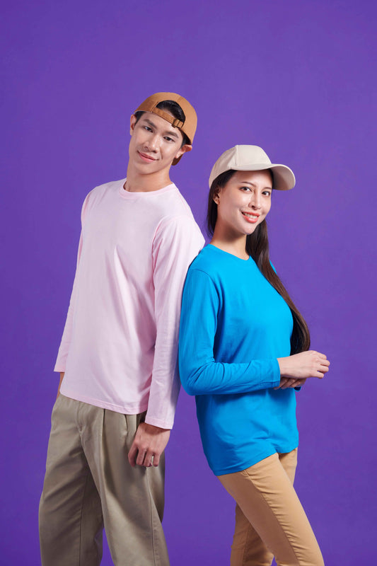 Long Sleeve Comfy Cotton T-Shirt - gallery 1