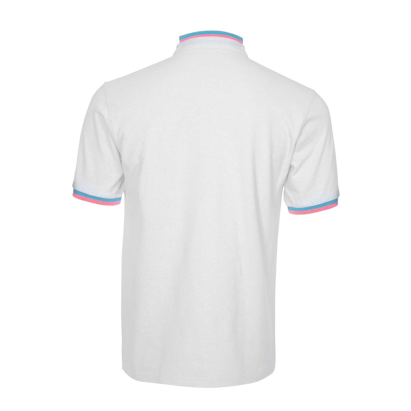 Honeycomb Stand Collar Polo Shirt - gallery 2