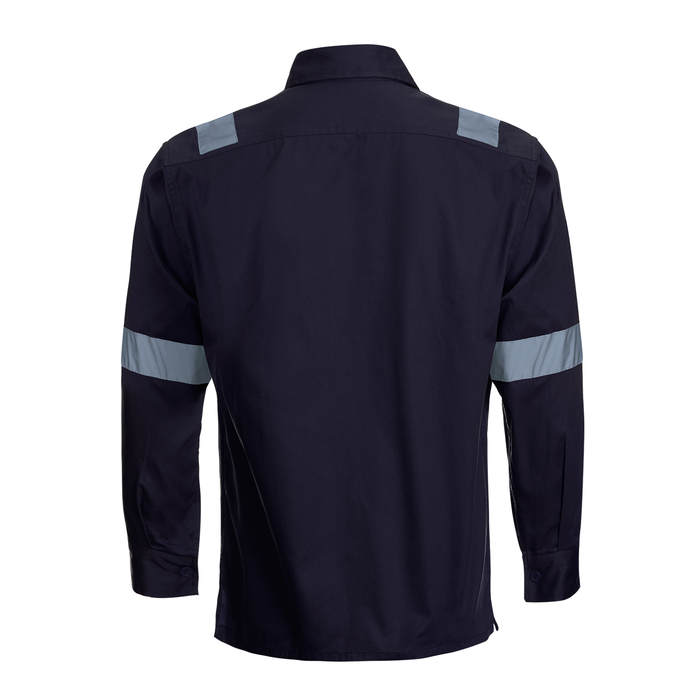 Cotton Work Jacket with Reflective Tape - gallery 2