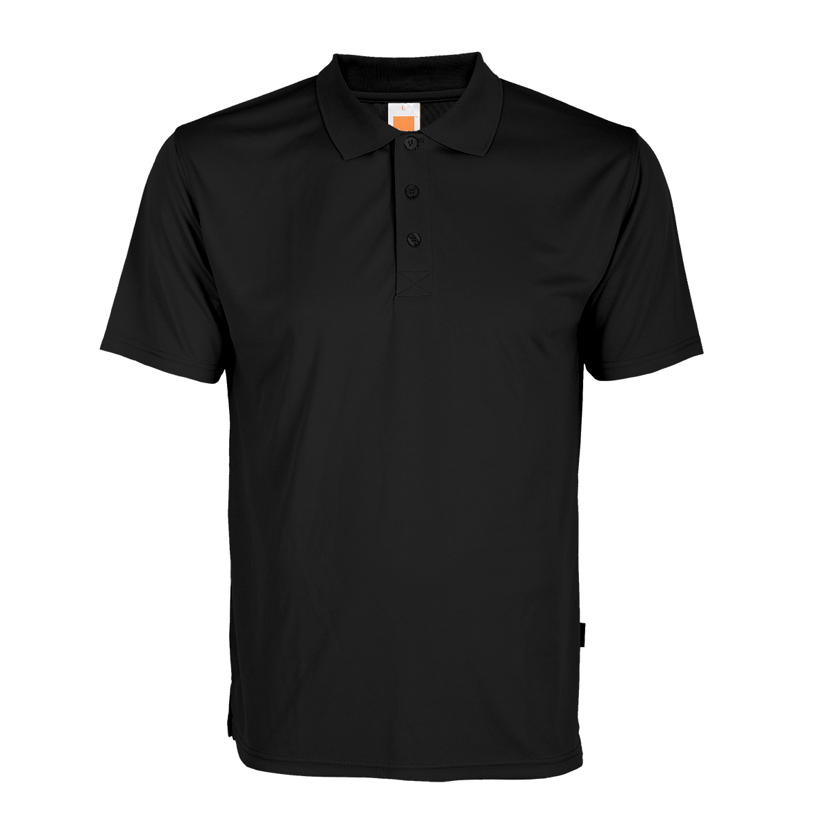 Quick-dry white polo shirt for promotional giveaways and outdoor events.