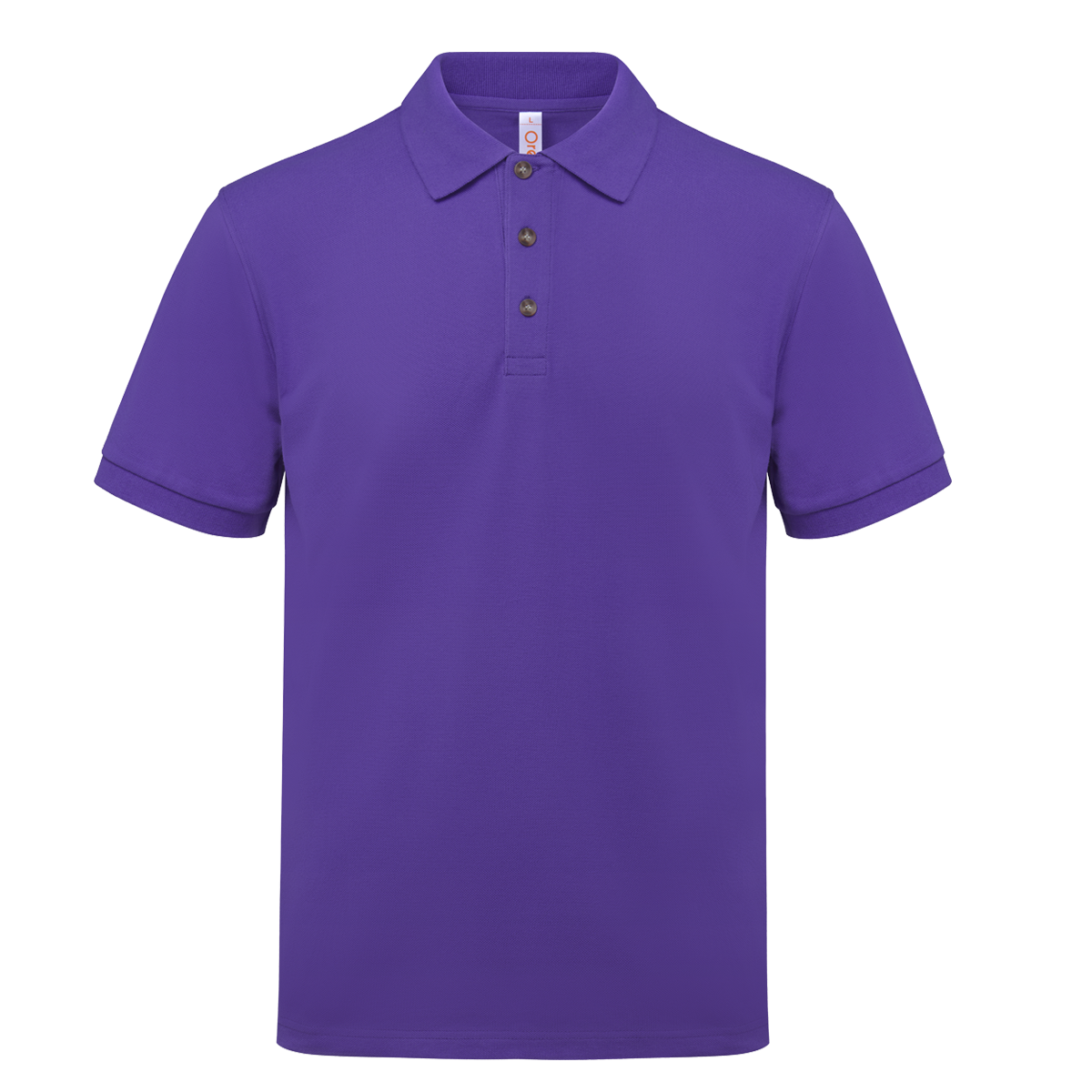 Vibrant Violet honeycomb polo shirt, perfect for attention-grabbing promotional giveaways and high-visibility branding.