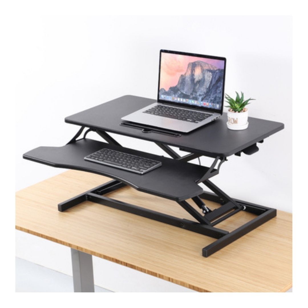 Ergonomic Height Adjustable Desk Converter