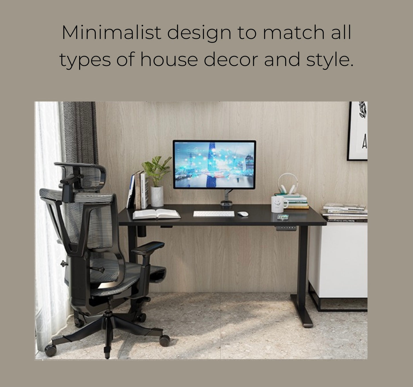 Height Adjustable Standing Desk Table