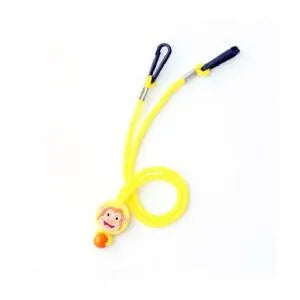 CARTOON CHARACTER MASK HOLDING LANYARD