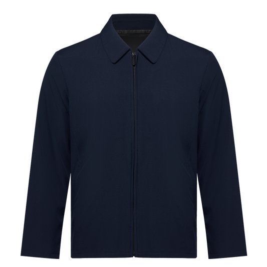 Full-Zip Corporate Jacket - Navy