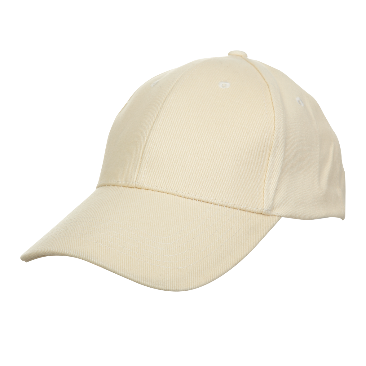 Cotton Baseball Cap - Beige