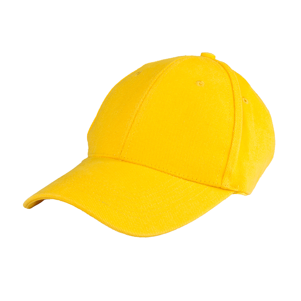 Cotton Baseball Cap - Yellow
