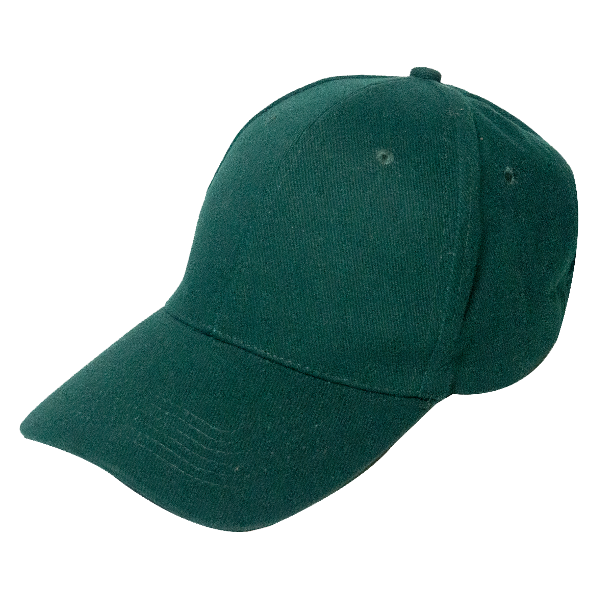 Cotton Baseball Cap - Forest Green