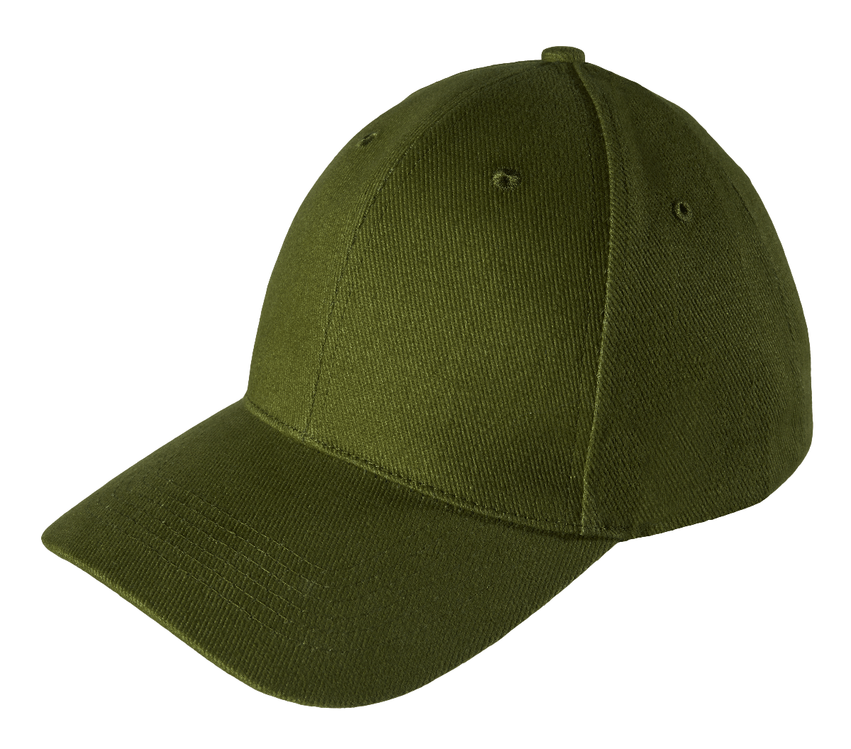 Cotton Baseball Cap - Olive