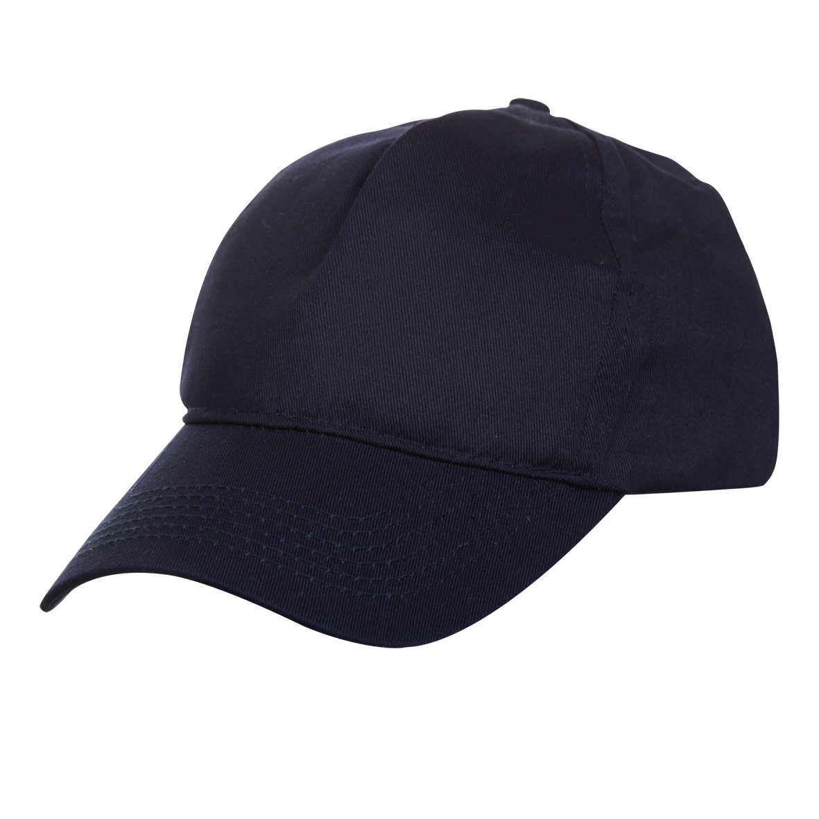 Polyester Baseball Cap (5 Panel) - Navy