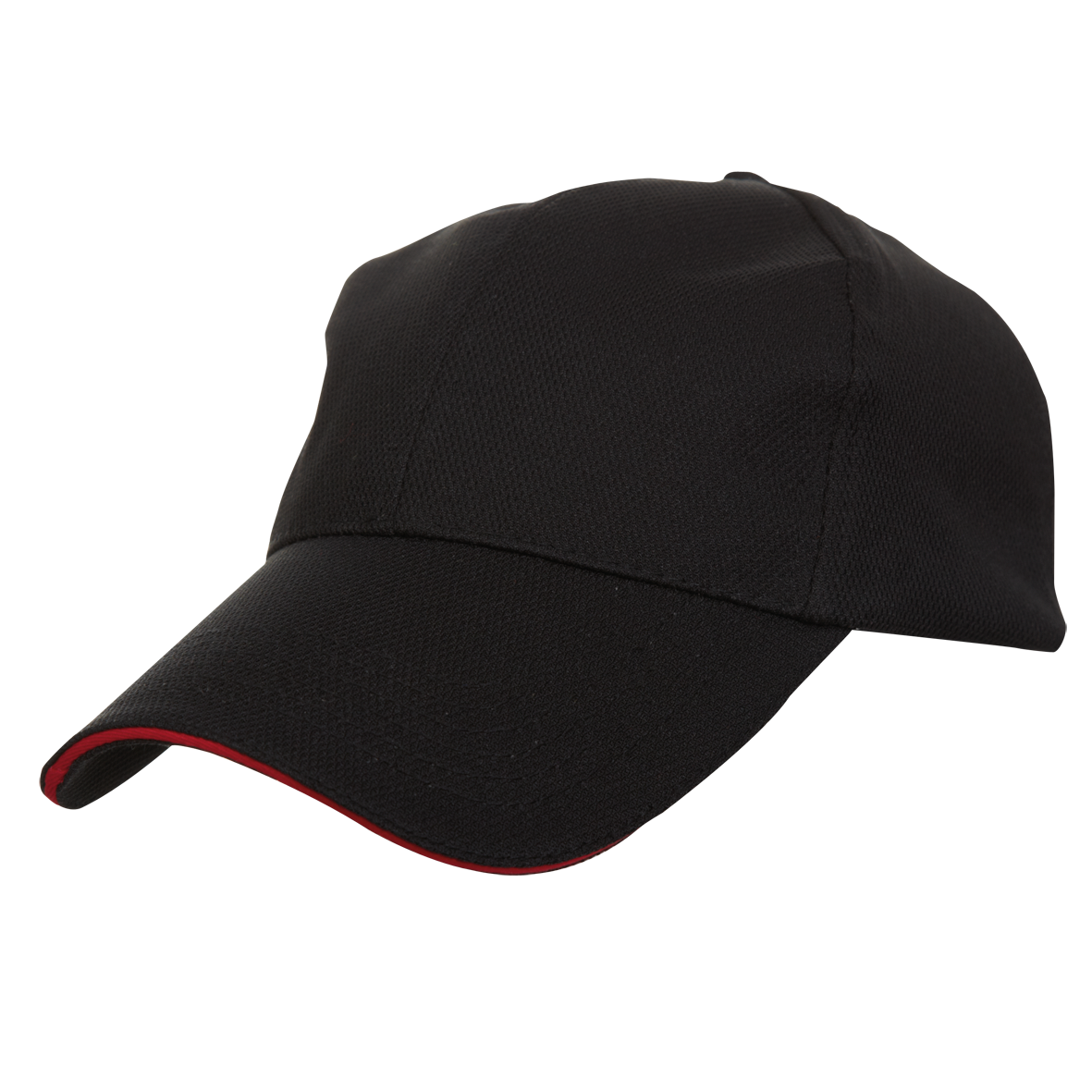 Honeycomb Dri Fit Two-Tone Baseball Cap - Black
