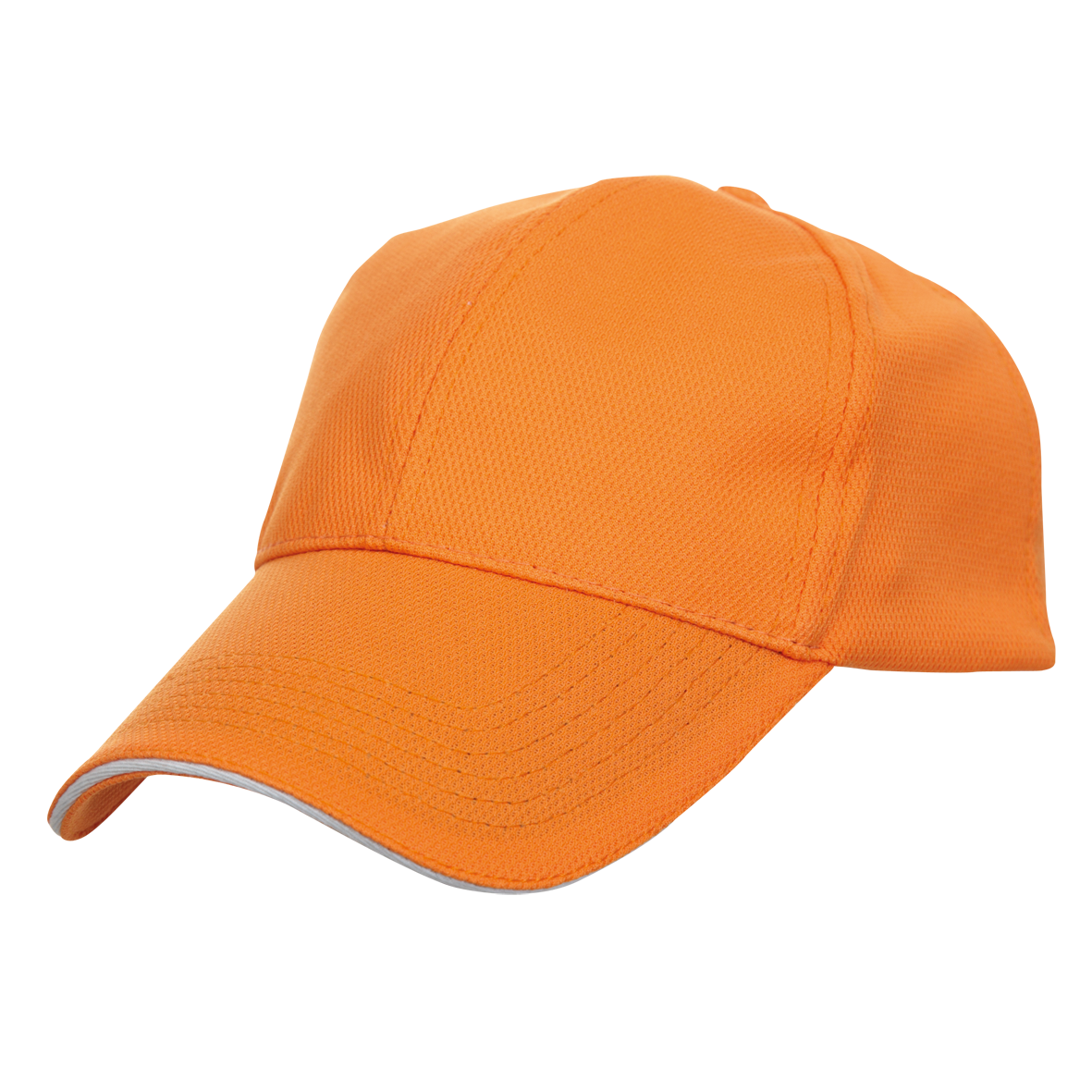 Honeycomb Dri Fit Two-Tone Baseball Cap - Orange