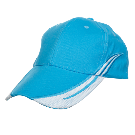 Unbranded cotton snapback cap showing a classic baseball style with adjustable strap and flat brim in neutral colors.