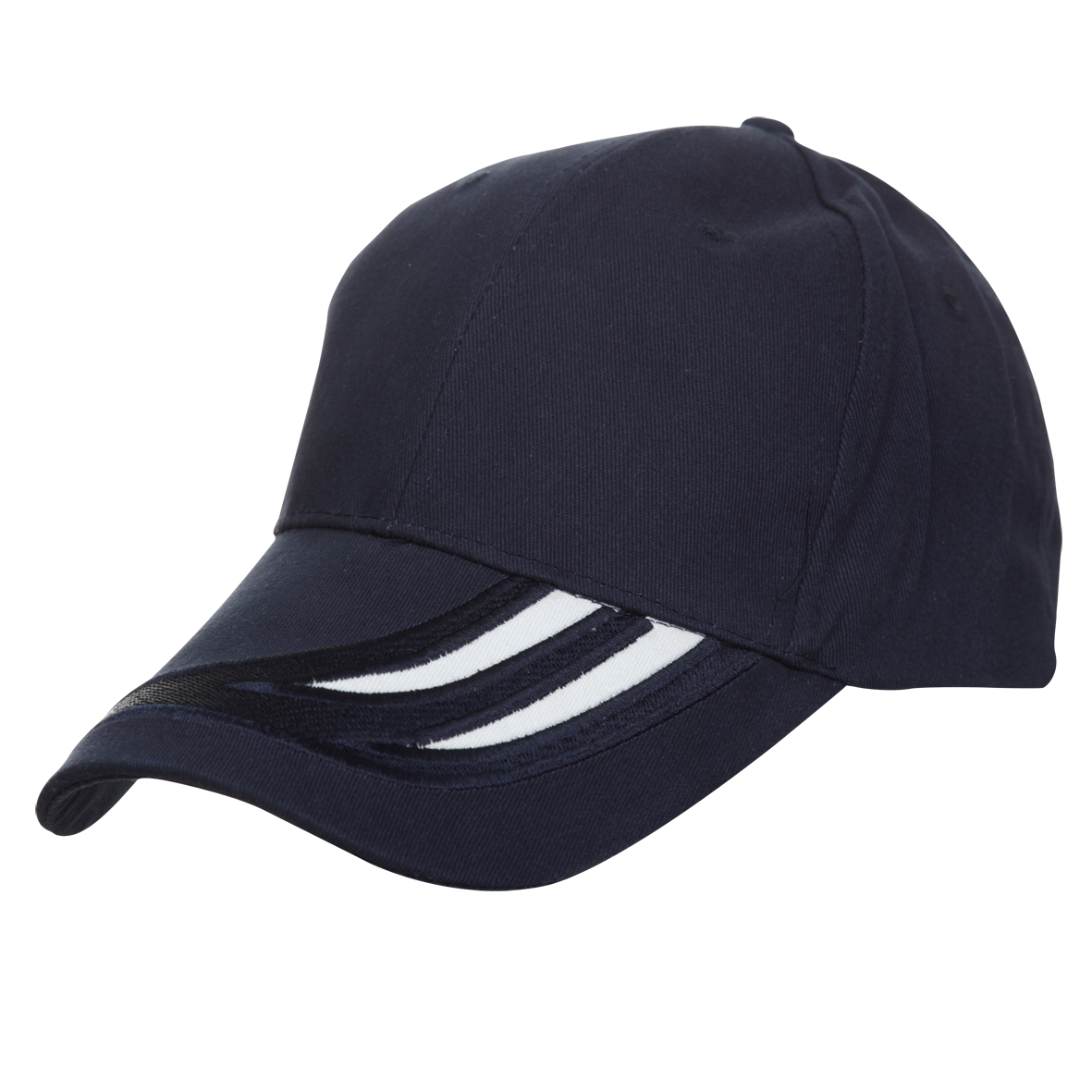 Dual Tone Cotton Baseball Cap - Navy