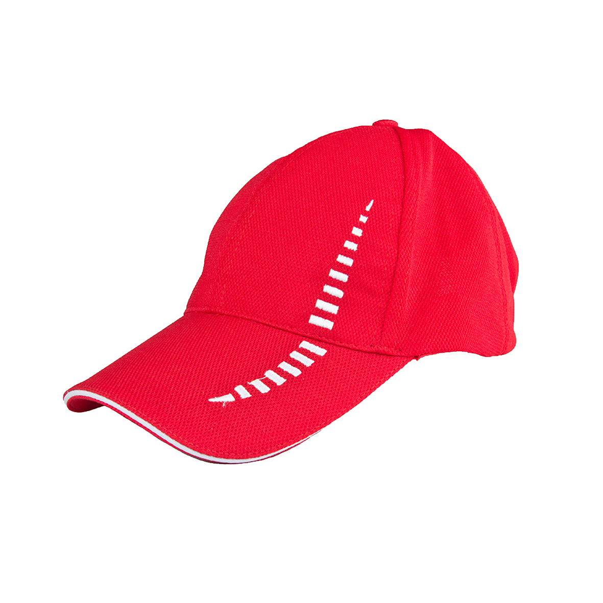 Polyester Snapback Cap - Red