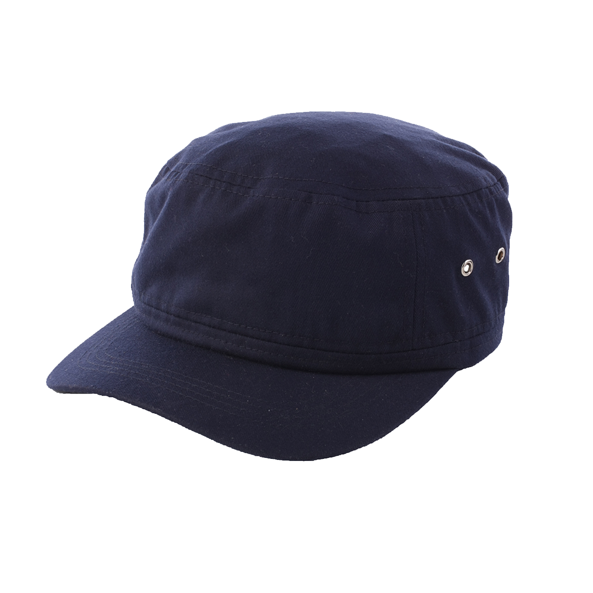 Cotton Military Cap - Navy