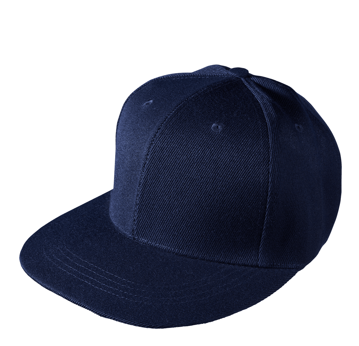 Polyester Snapback Cap (Snap Closure) - Navy