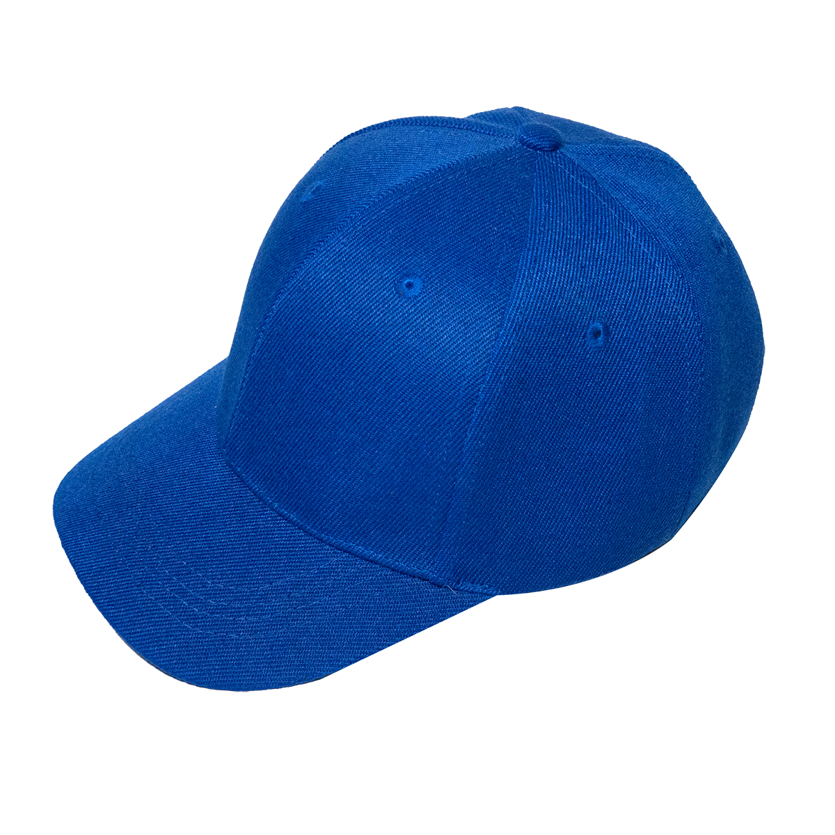 Kids Polyester Baseball Cap - Royal Blue