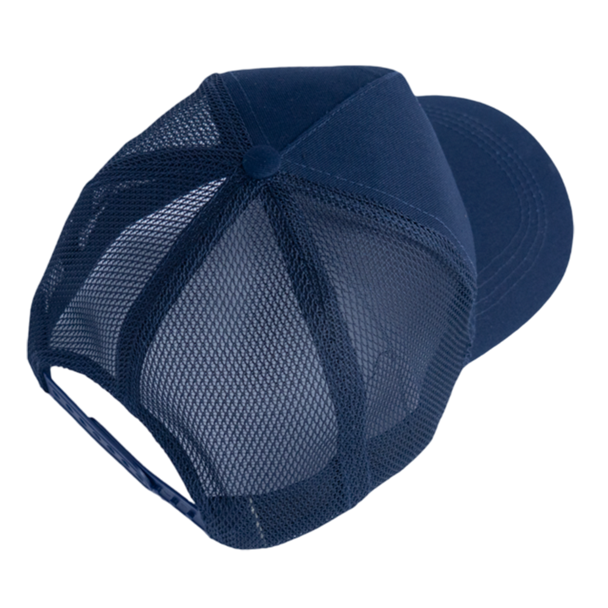 Cotton Trucker Cap - Navy