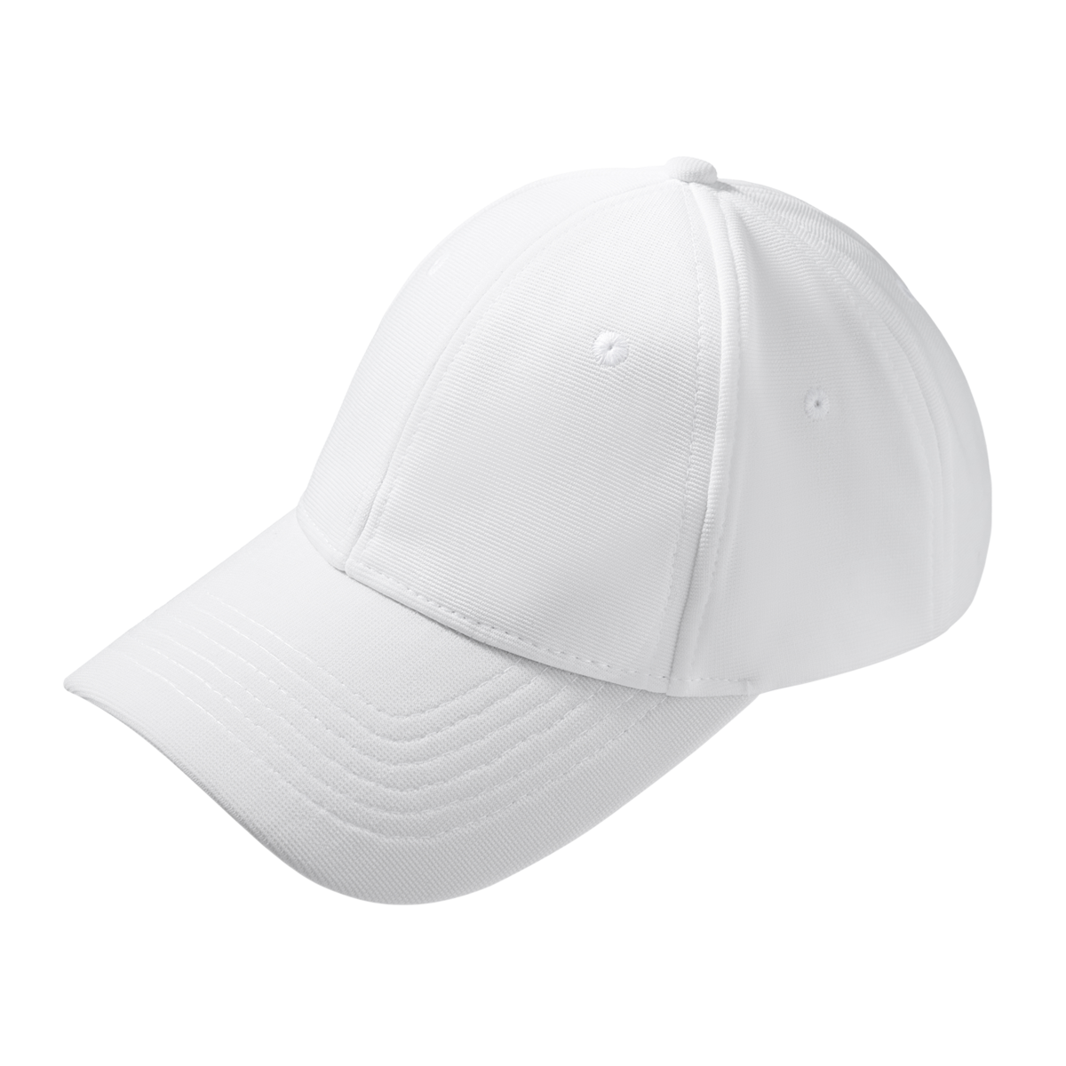 North Harbour Polyester Baseball Cap - White