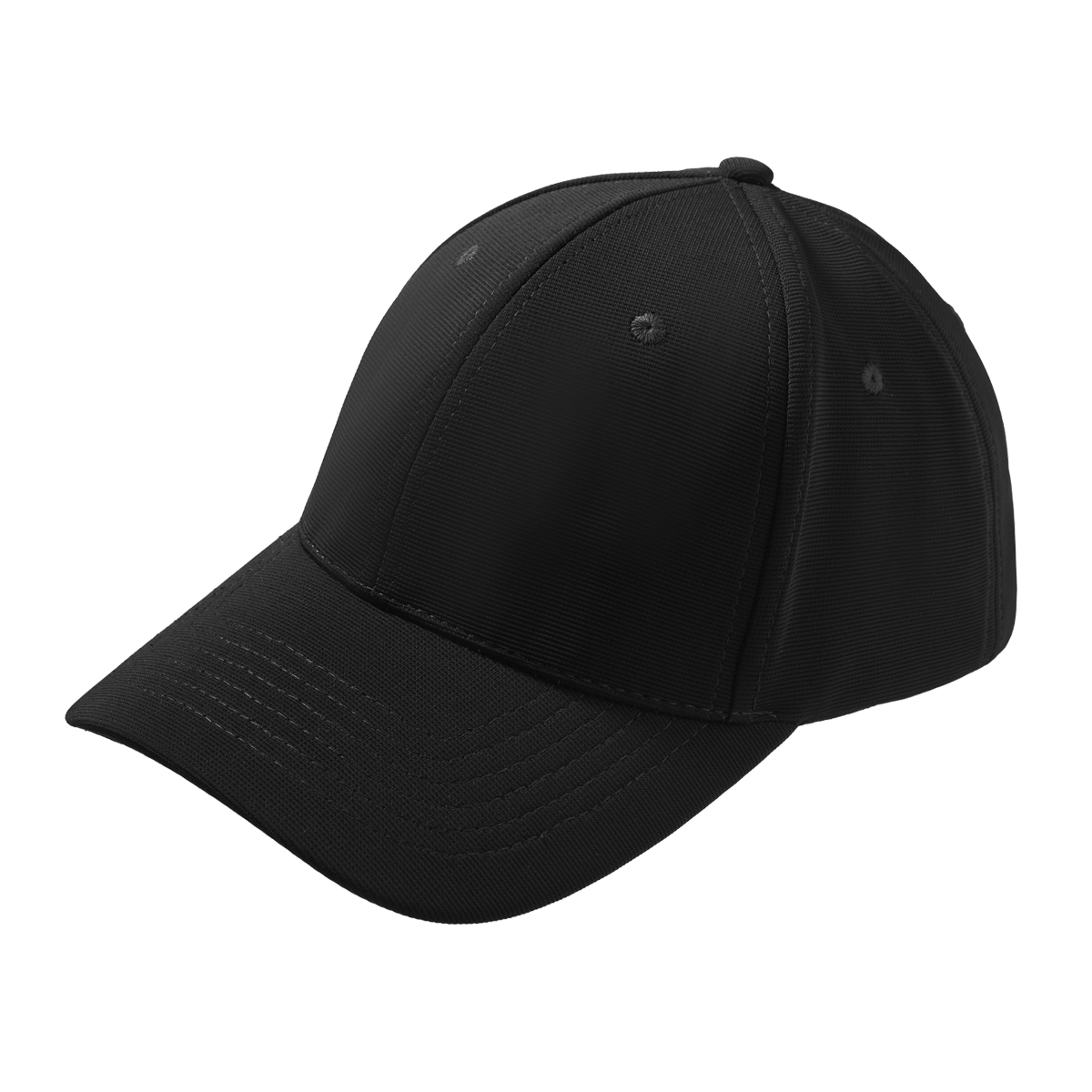 North Harbour Polyester Baseball Cap - Charcoal
