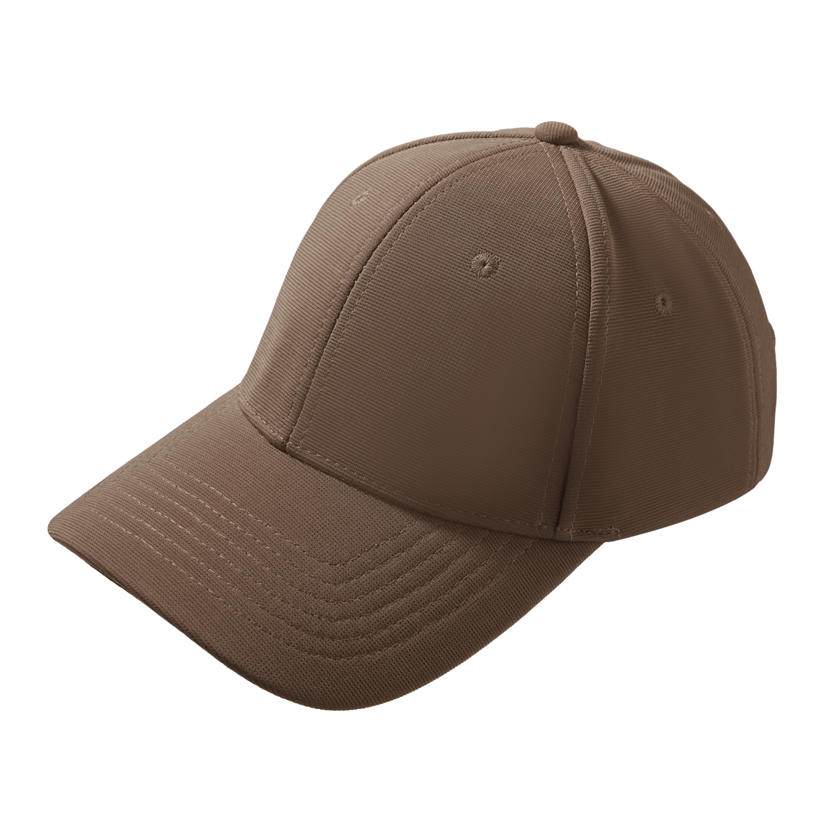North Harbour Polyester Baseball Cap - Brown