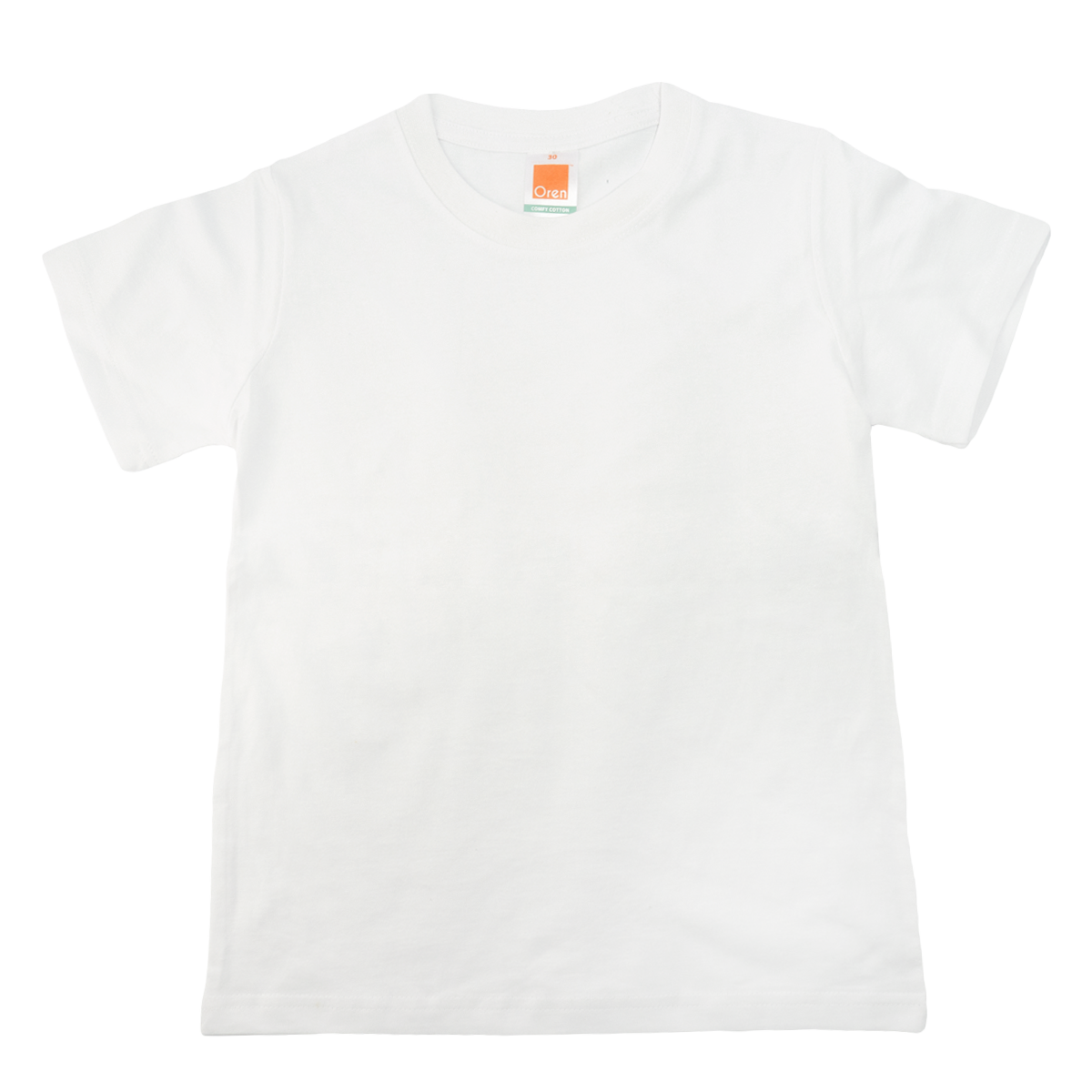 Kids Comfy Cotton T-Shirt - White