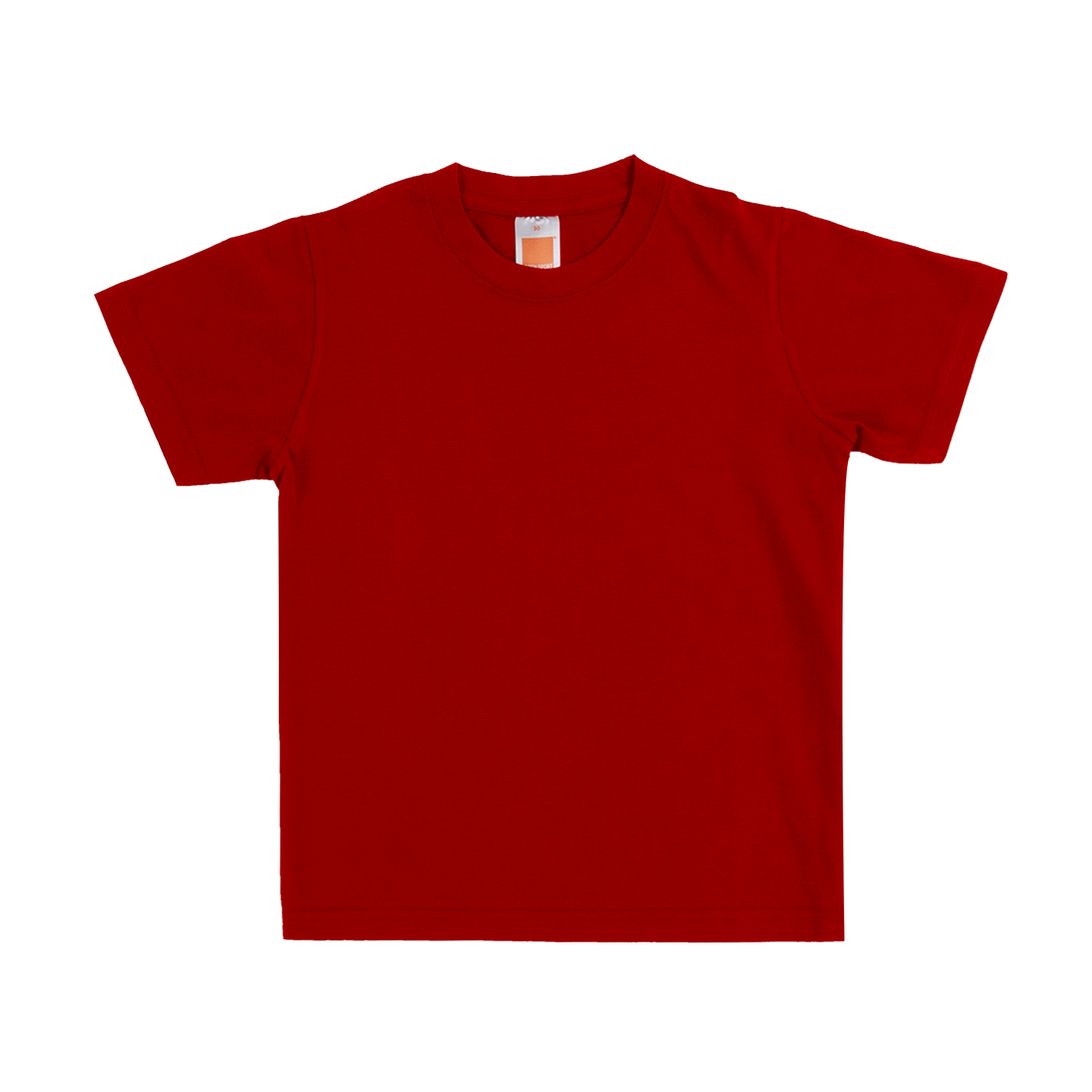 Kids Comfy Cotton T-Shirt - Red