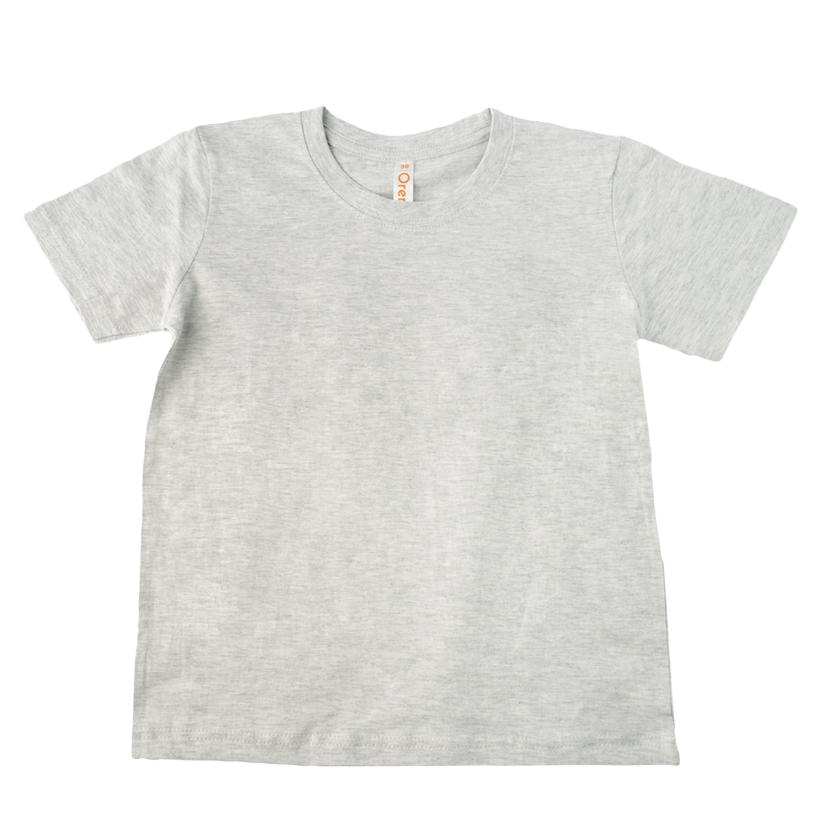 Kids Comfy Cotton T-Shirt - Ash Grey