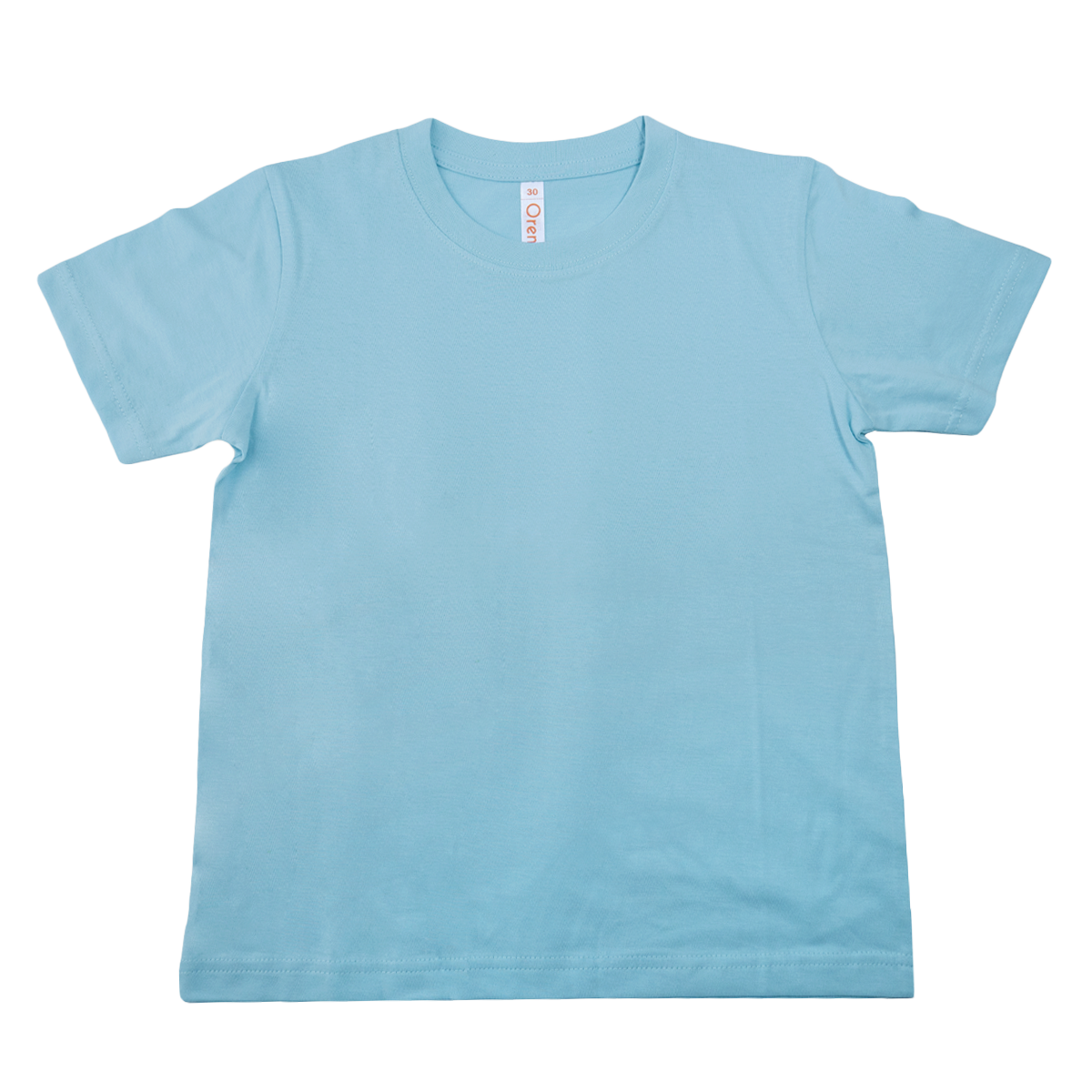 Kids Comfy Cotton T-Shirt - Light Blue