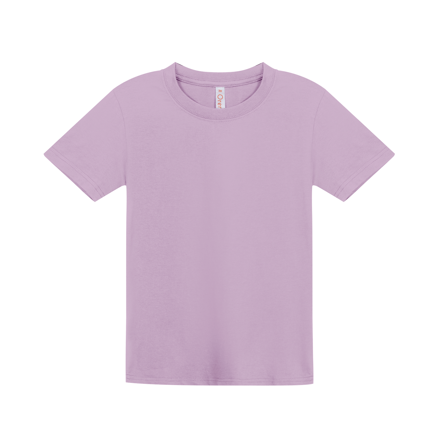Kids Comfy Cotton T-Shirt - Light Purple