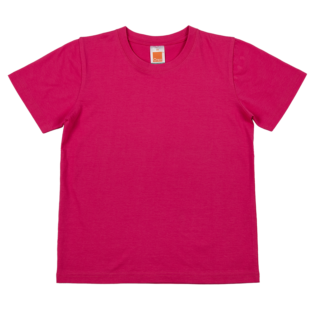 Kids Comfy Cotton T-Shirt - Magenta
