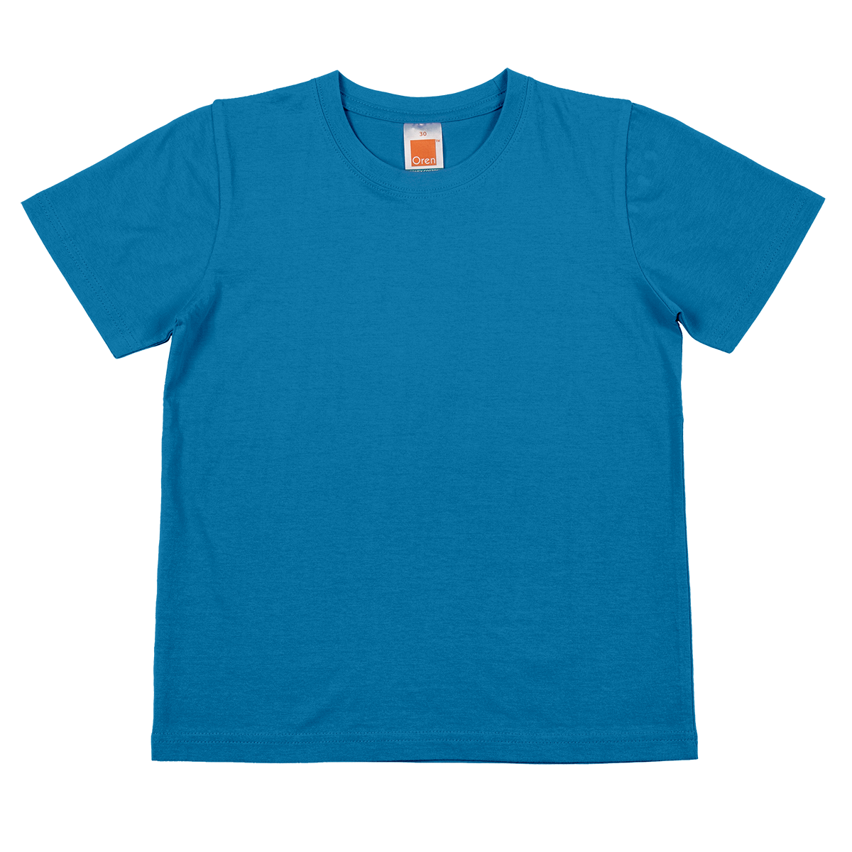 Kids Comfy Cotton T-Shirt - Sea Blue