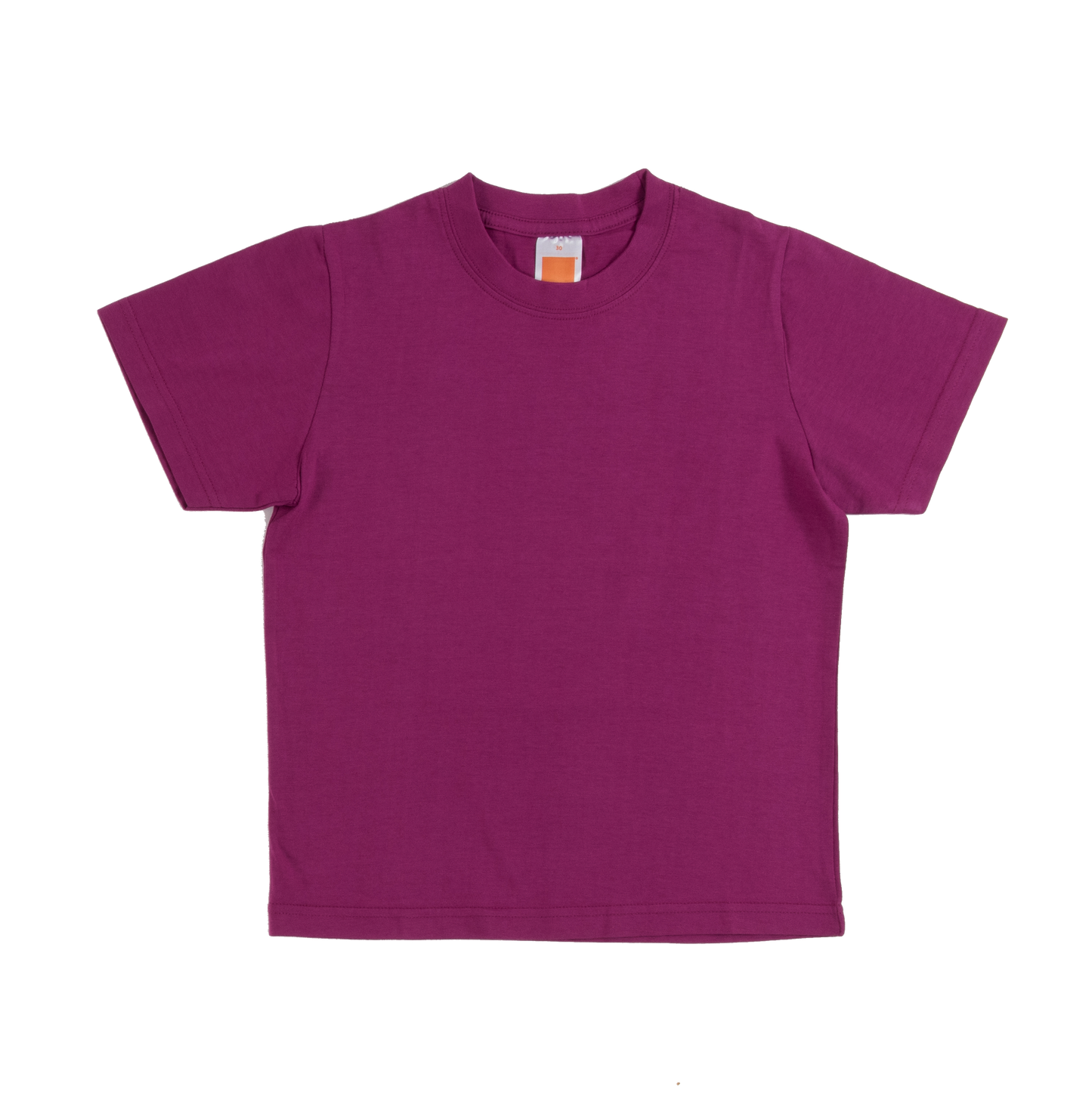 Kids Comfy Cotton T-Shirt - Dark Purple