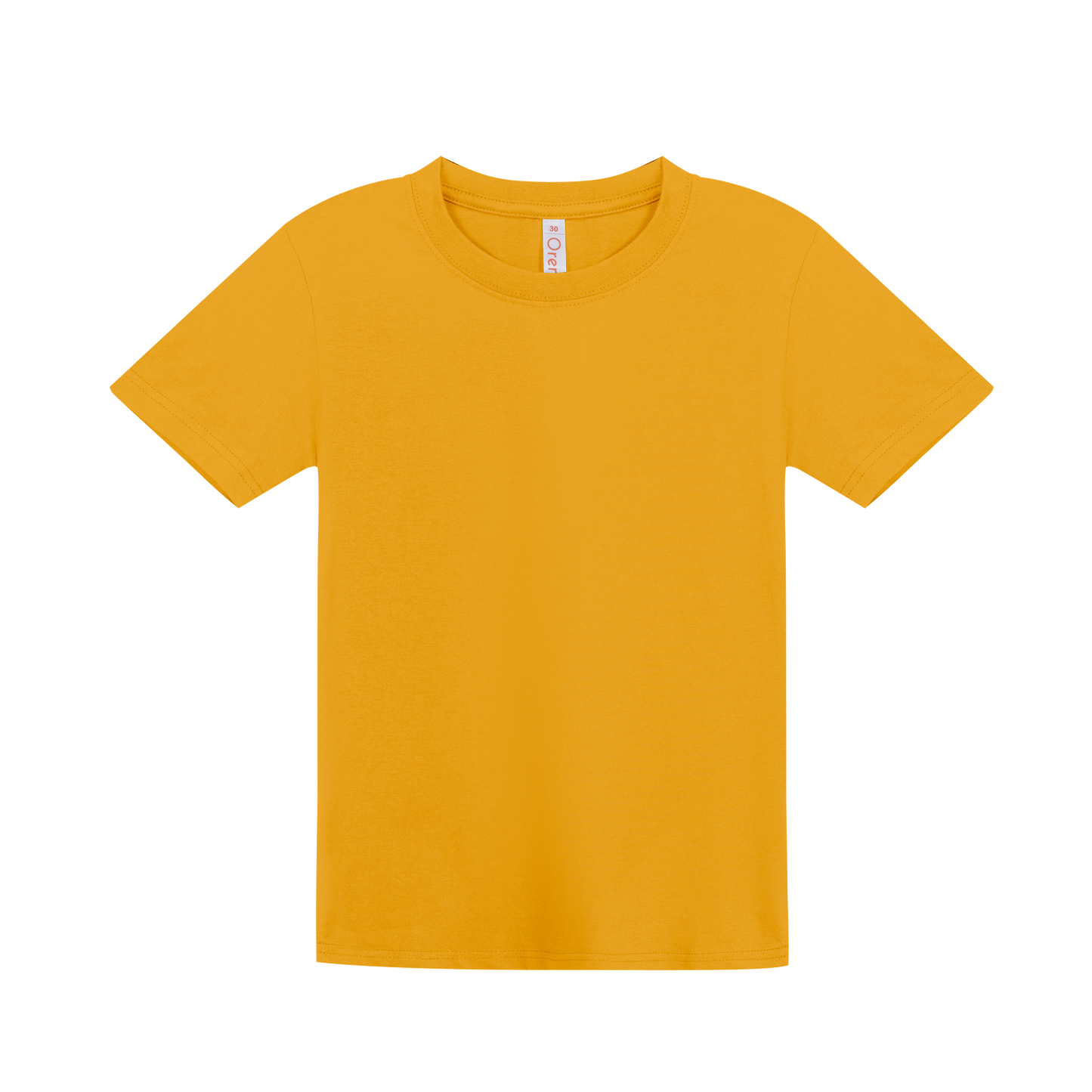 Kids Comfy Cotton T-Shirt - Gold