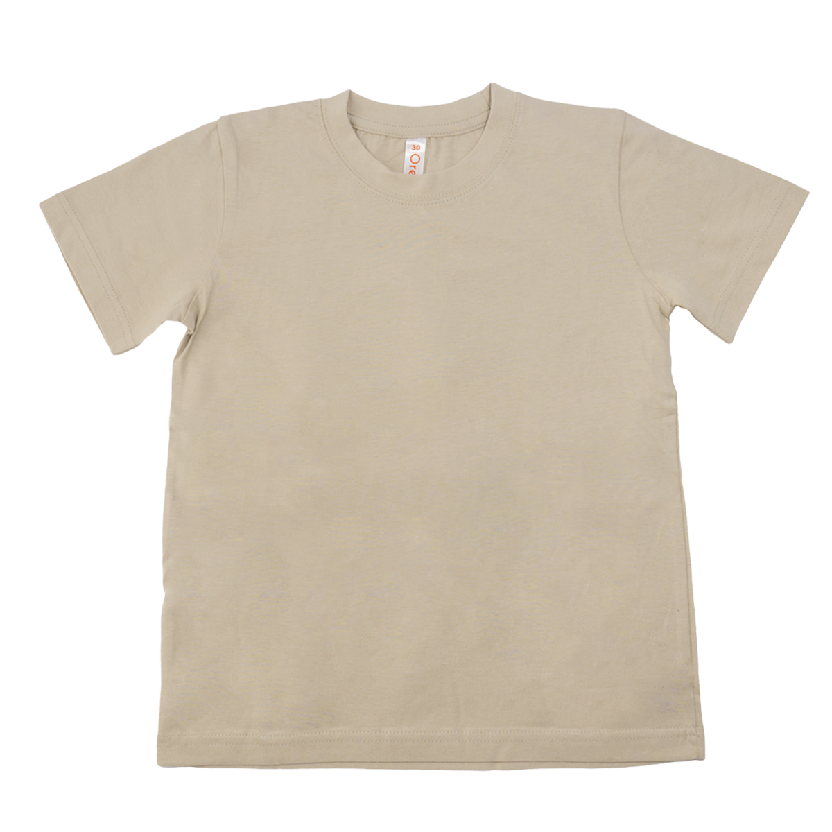 Kids Comfy Cotton T-Shirt - Sand