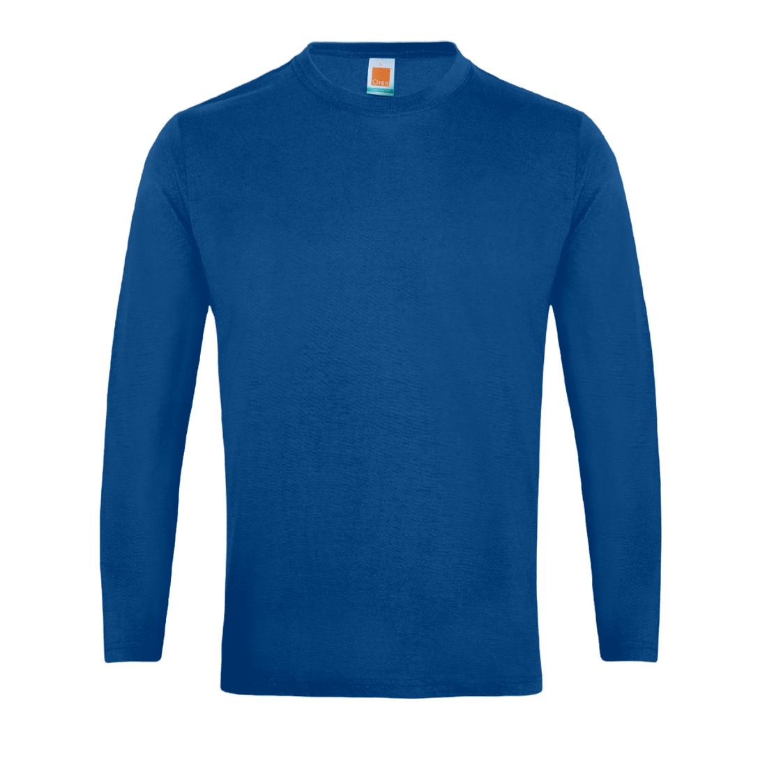 Long Sleeve Comfy Cotton T-Shirt - Royal