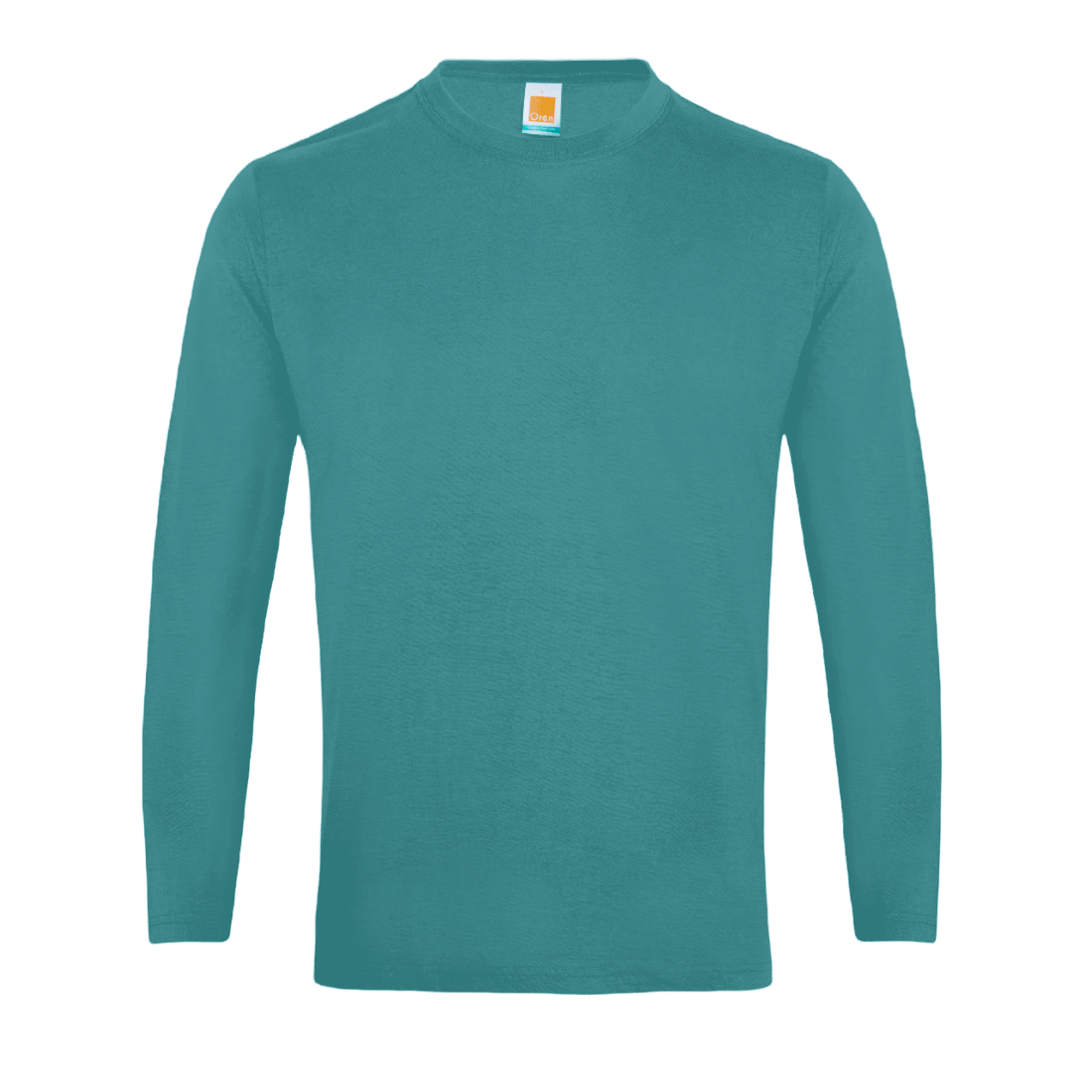 Long Sleeve Comfy Cotton T-Shirt - Teal