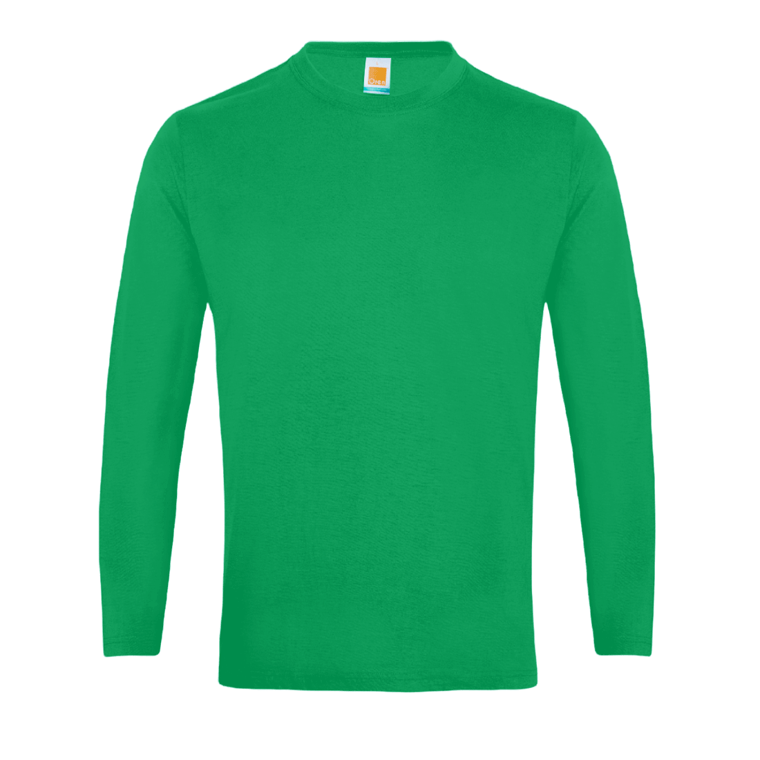Long Sleeve Comfy Cotton T-Shirt - Milo Green