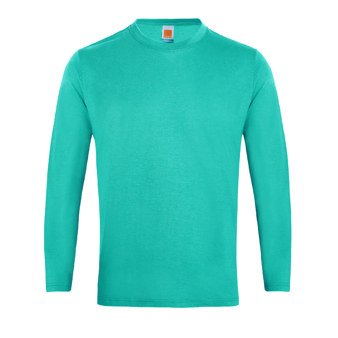 Long Sleeve Comfy Cotton T-Shirt - Emerald